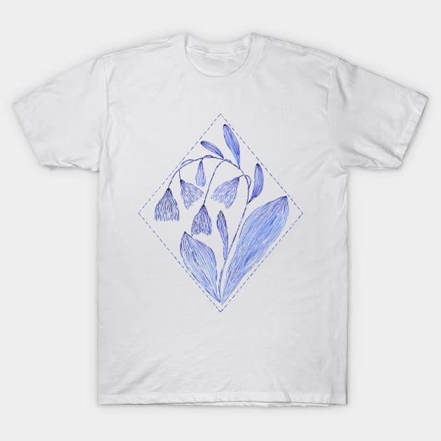 Bluebell T-Shirt by DenesAnnaDesign